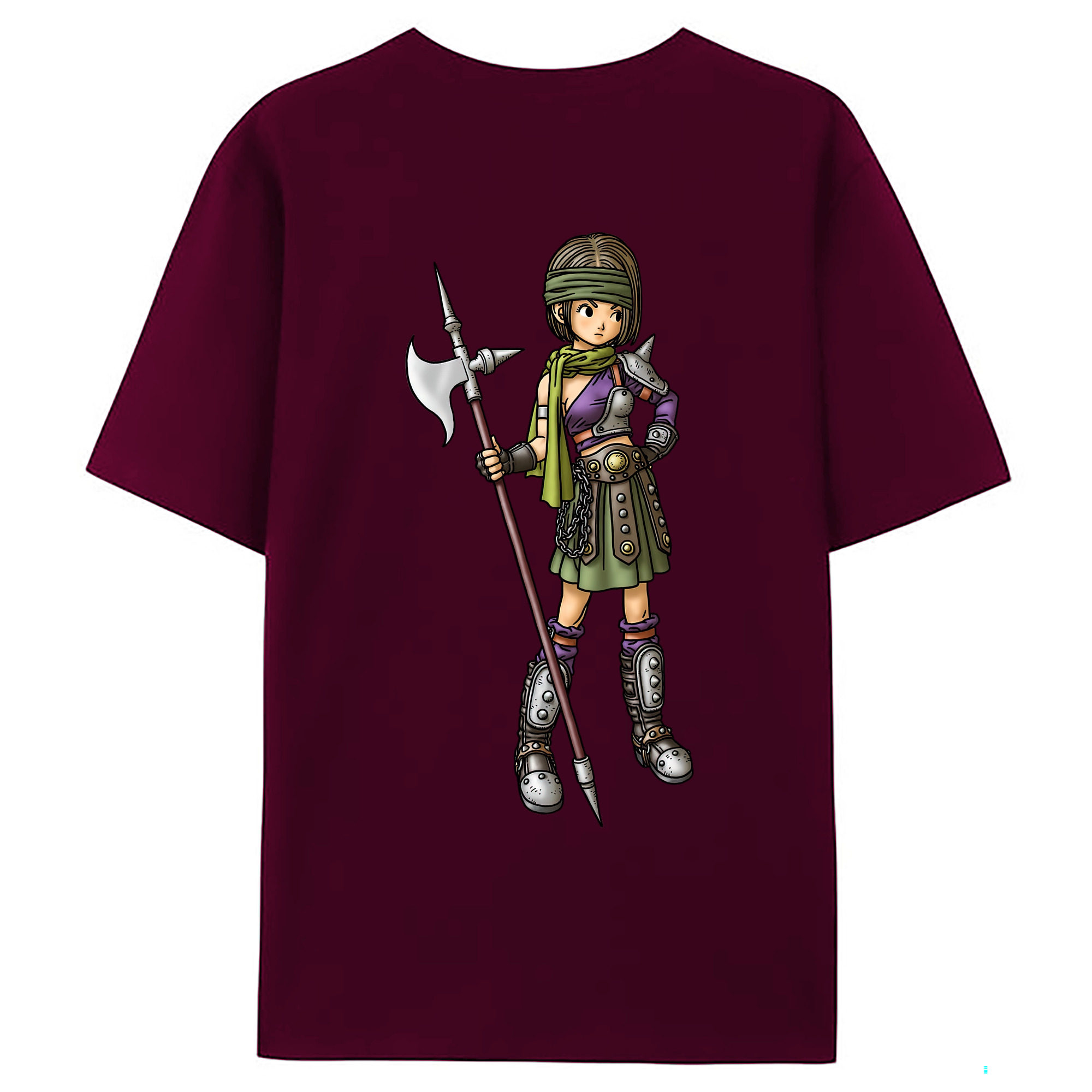 （画像用） ドラゴンクエスト Doragon Kuesuto Dragon Quest レディース半袖Tシャツ(バックプリント)